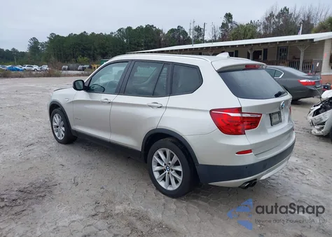 2013 BMW X3 xDrive28I из США, поврежденный, VIN 5UXWX9C59D0A20143